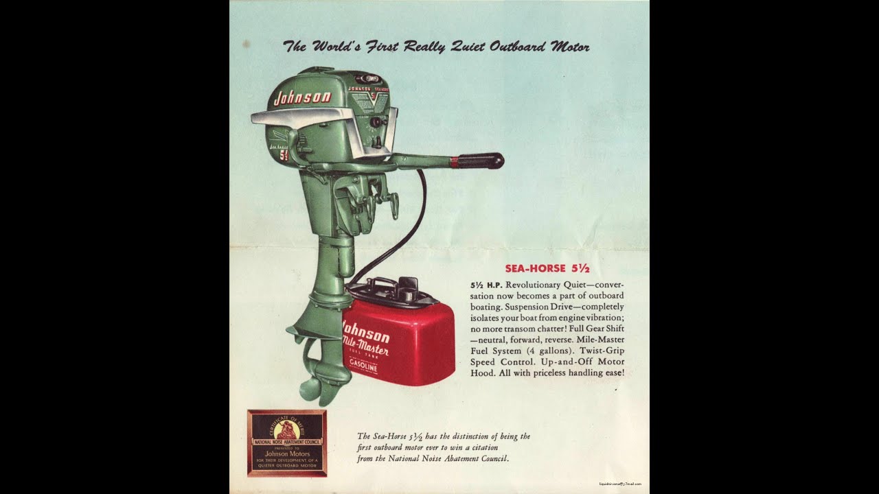 1955 Johnson Seahorse 5.5hp