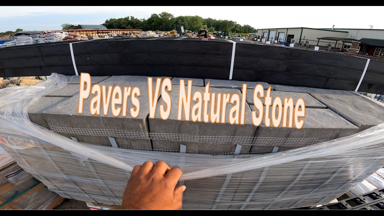 Pavers or natural stone?