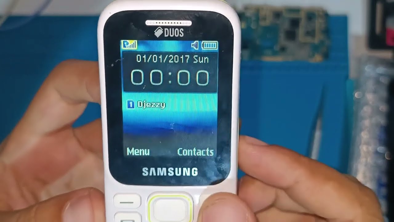 Samsung b310e network problem fix اصلاح مشكل الشبكة في هاتف سامسونغ