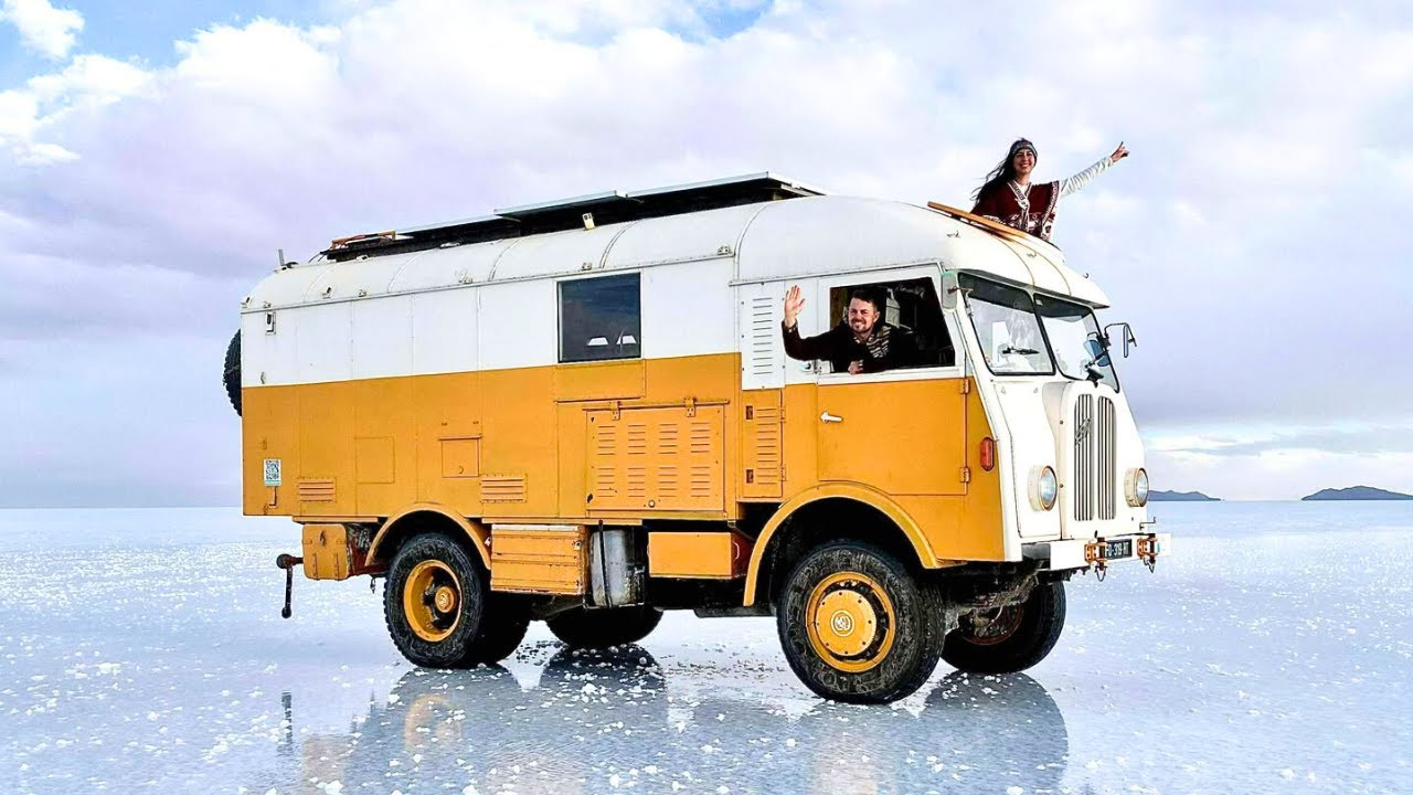 On vit dans un camion militaire de 1957 (et il roule à 50 km/h) | TOUR DU MONDE FBW PROJECT