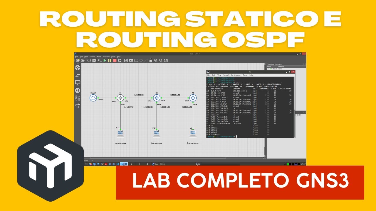 Routing statico e OSPF con MikroTik - MikroTik MTCRE