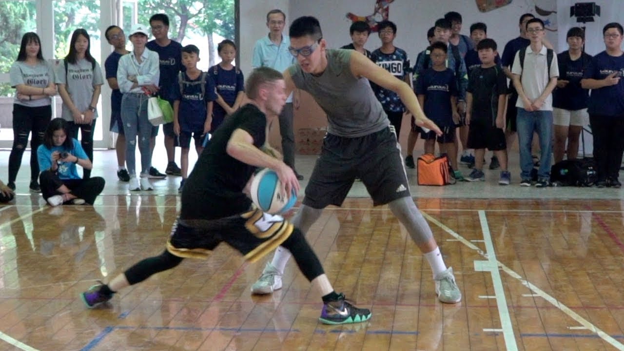 The Professor vs 6'8' 18yr Old.. Crazy Combos, 5v5 vs campers