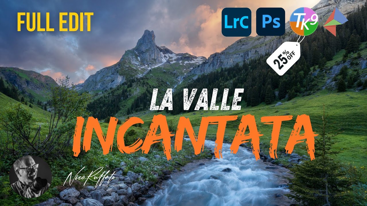 LA VALLE INCANTATA - TK9 Plugin per Photoshop Start To Finish