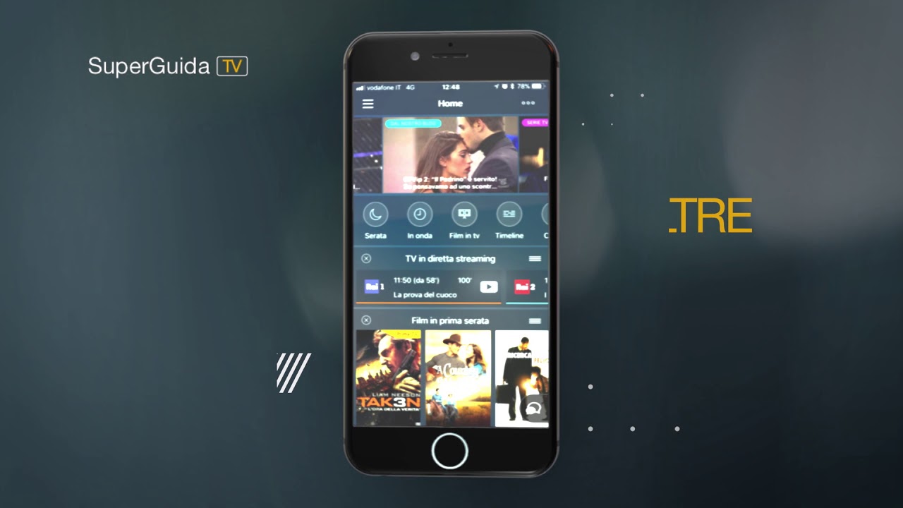 La Guida TV con tantissimi dettagli per tutti i programmi tv, replay tv e tante altre funzioni