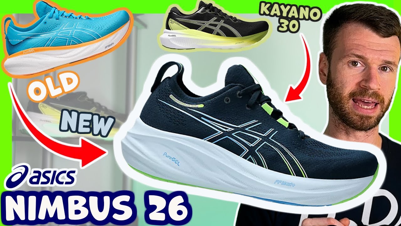 What Changed? | Asics Gel-Nimbus 26 vs 25 | Nimbus 26 vs Kayano 30 | Slightly Larger Midsole