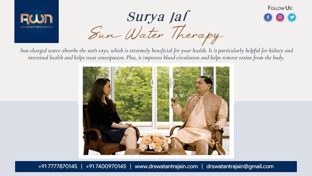 Heal yourself with Sun Tonic also called Energy Water.