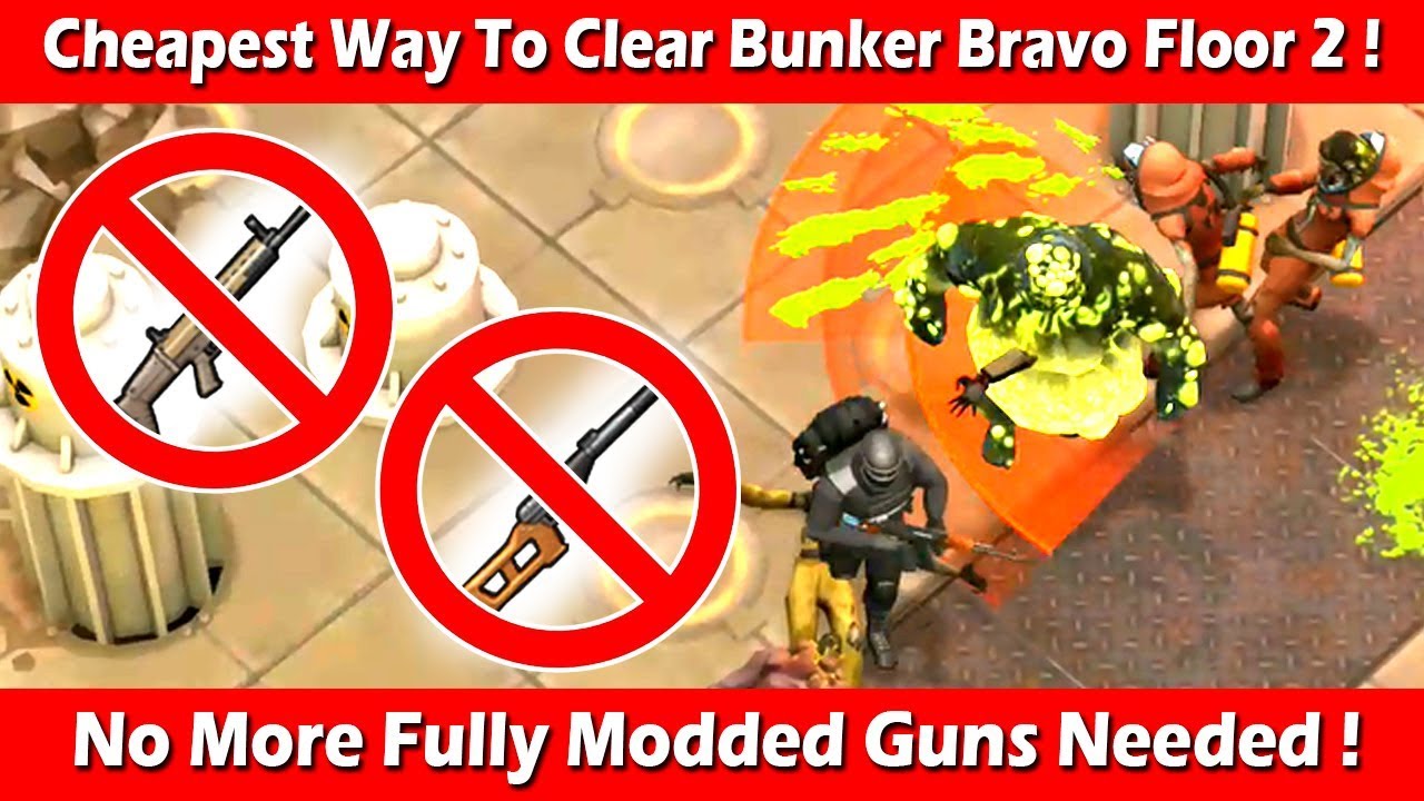 Cheapest Way To Clear Bunker Bravo Floor 2 (Ultimate Guide) ! Last Day On Earth Survival