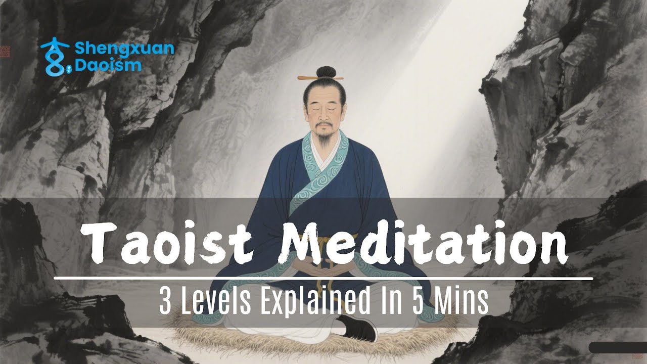 Taoist Meditation: More Than Sitting Still &ndash; The 3 Levels Explained in 7 Minutes
