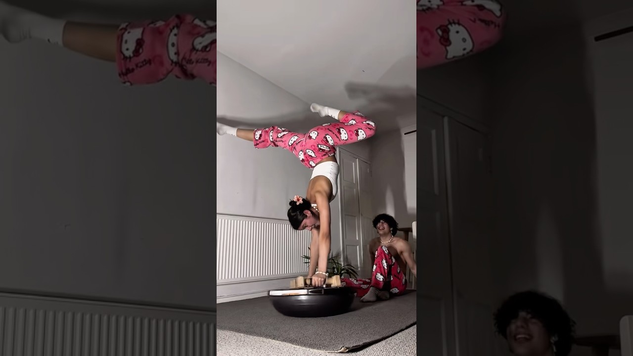 I have the best boyfriend in the world🥹❤️ #calisthenics #couple #shorts