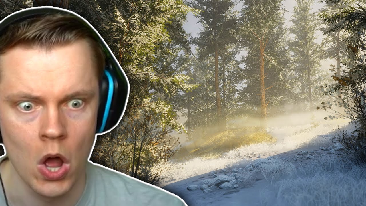 Hunting Bigfoot in a HYPER REALISTIC Winter Forest - Bigfoot NEW UPDATE