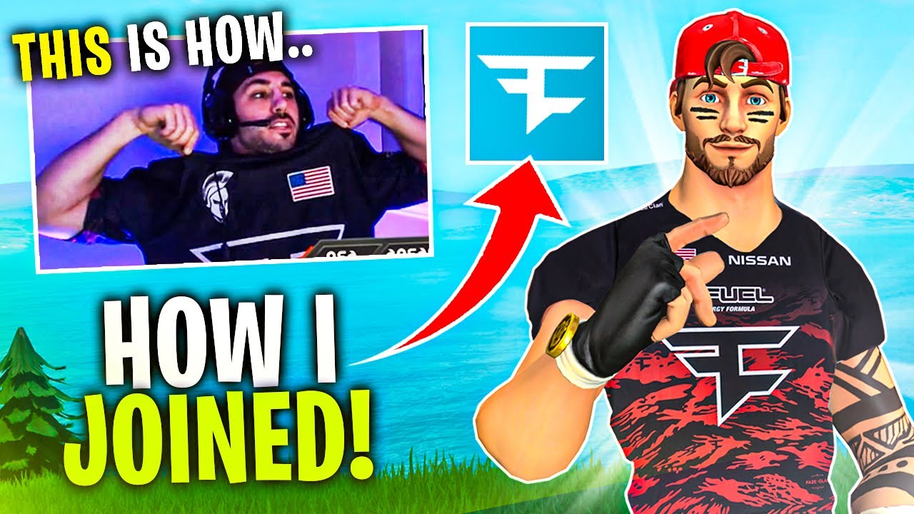 How I Joined FaZe Clan! Solo vs. Squads (Fortnite Battle Royale)