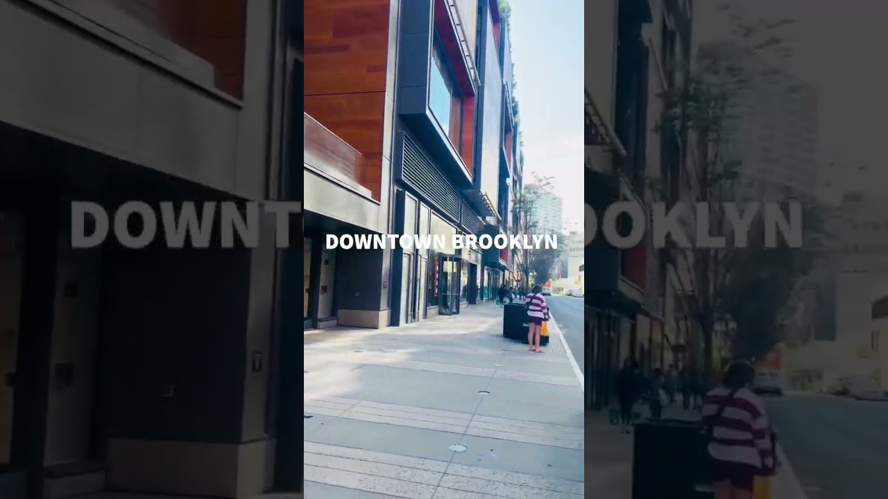 Downtown Brooklyn is a vibe ⚡️ #brooklyn #downtownbrooklyn  #nyc  #nycvlog #travel #brooklyn