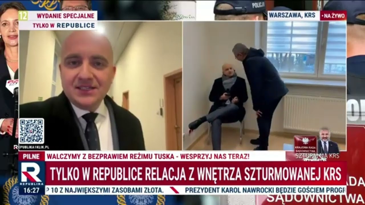 TYLKO U NAS! Relacja z wnętrza szturmowanej KRS!