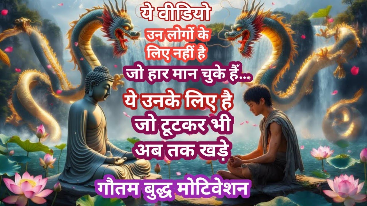 अगर आज बहुत दर्द है तो ये वीडियो ज़रूर देखना | गौतम बुद्ध मोटिवेशन