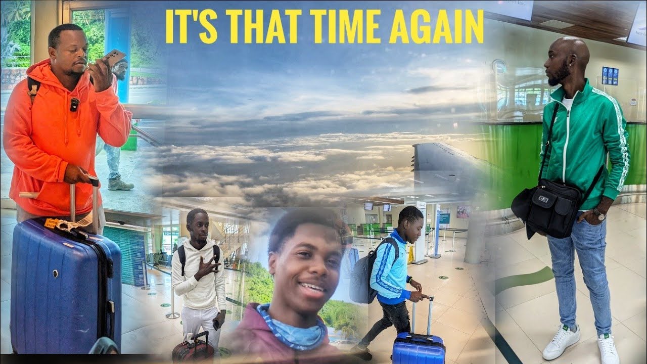 Our flight back to Jamaica was😨|| good bye for now St Vincent 🇻🇨 || KGN Team bk In action ||No Joke!