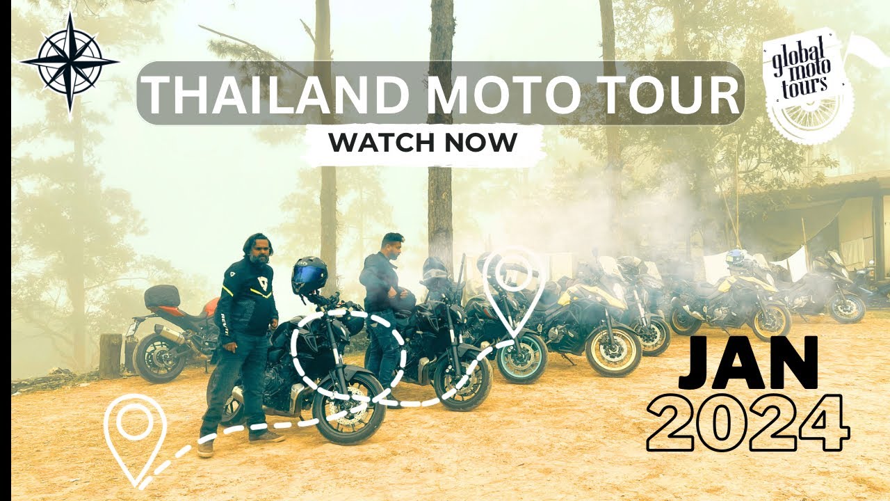 Northern Thailand Motorcycle Tour January 2024