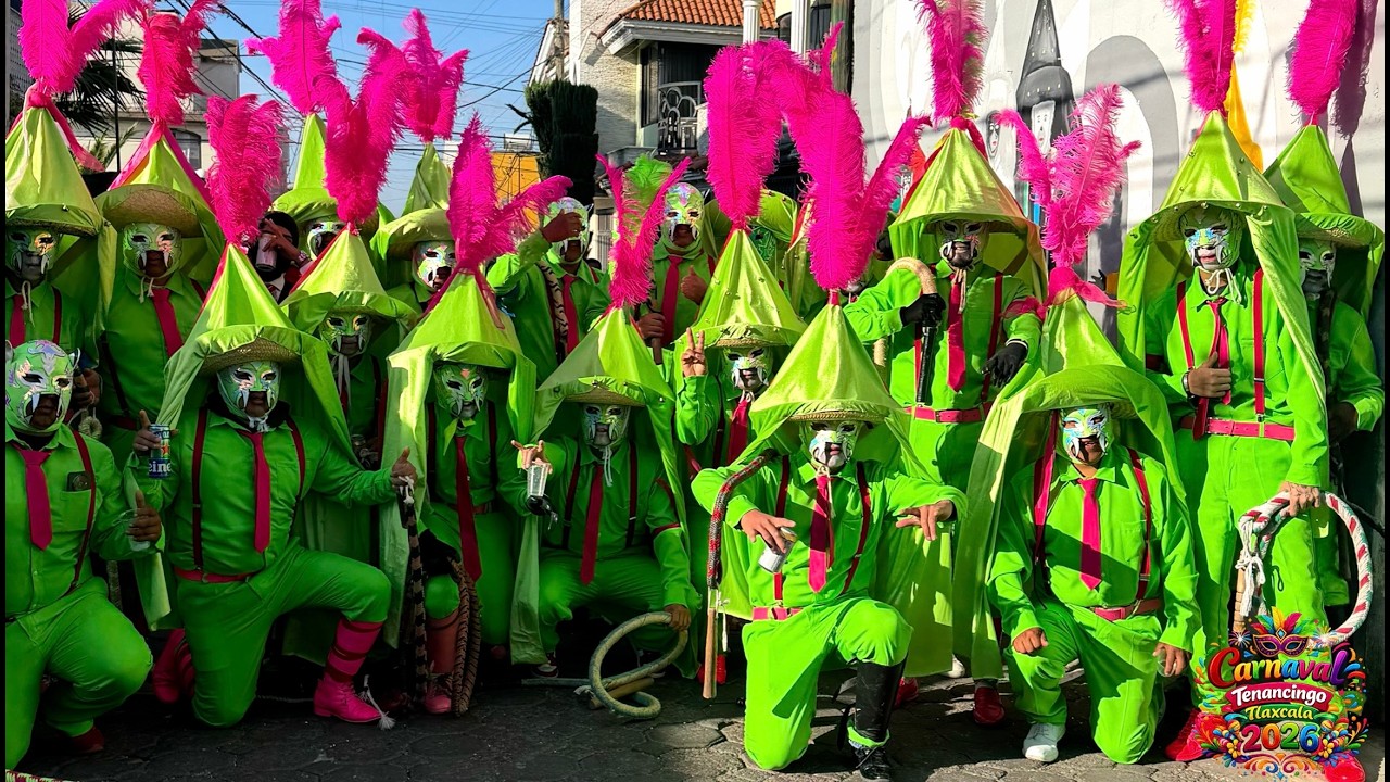 Carnaval Tenancingo Tlaxcala 2026 Toreros 1vs3 Domingo