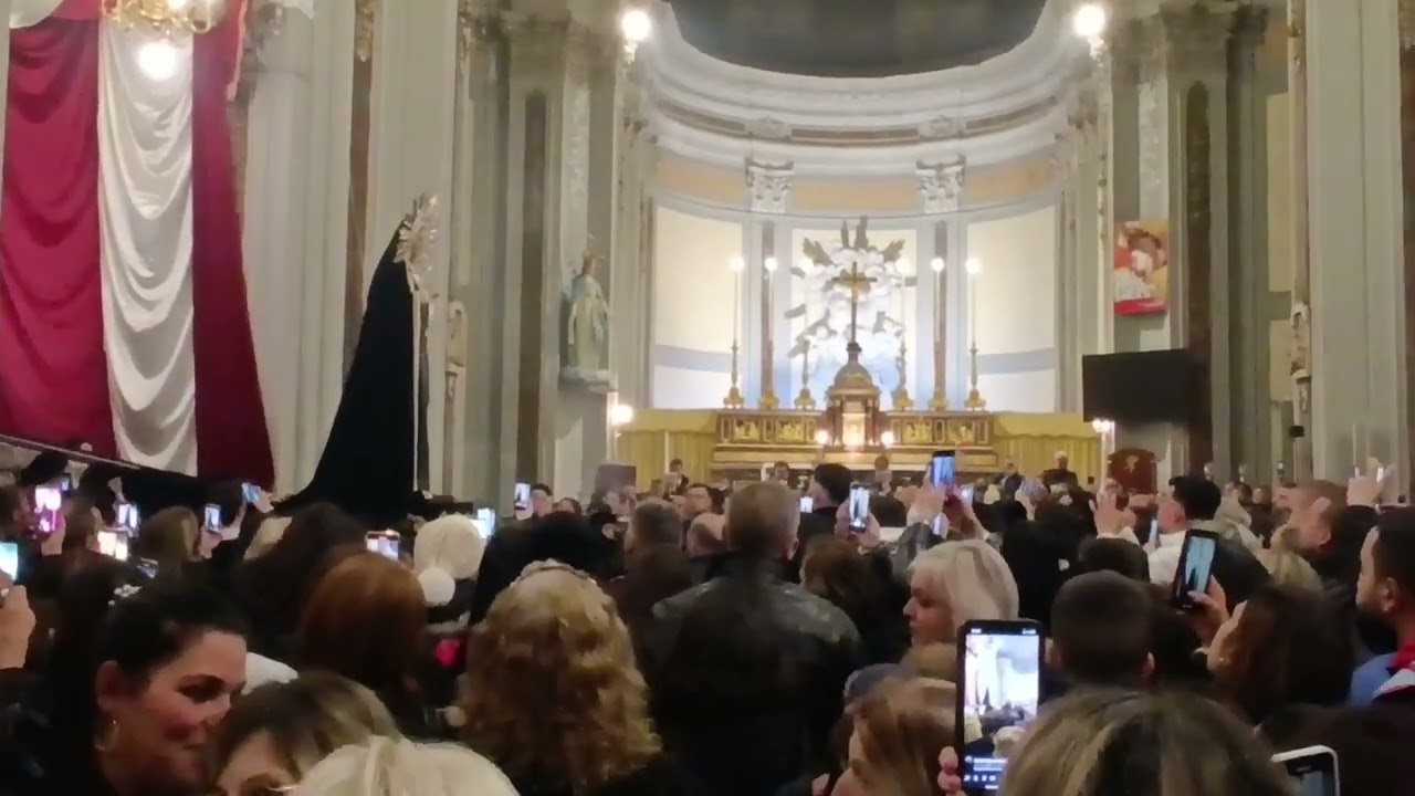L'ADDOLORATA (marcia funebre) - Alberto Anguzza - Scinnuta Addolorata dei fornai 17/03/2023