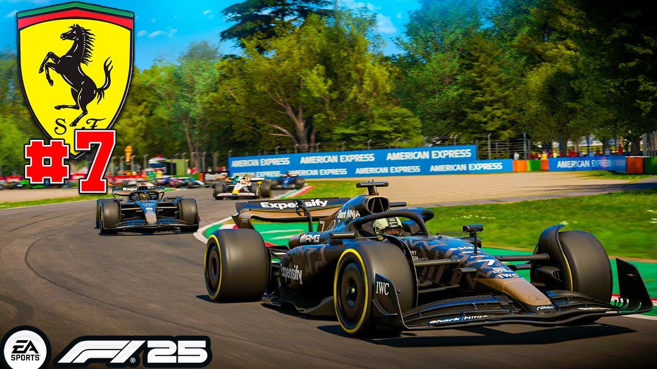 F1 25 - MODO CARREIRA - SERÁ QUE TEMOS UMA NOVA RIVAL NA CIDADE?? - EP 07