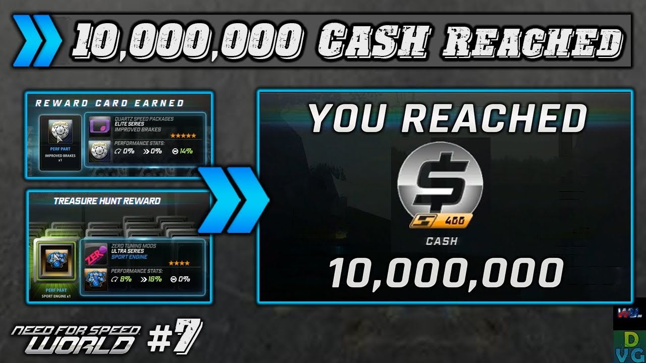 Need for Speed World - #7 | 10.000.000 Cash reached