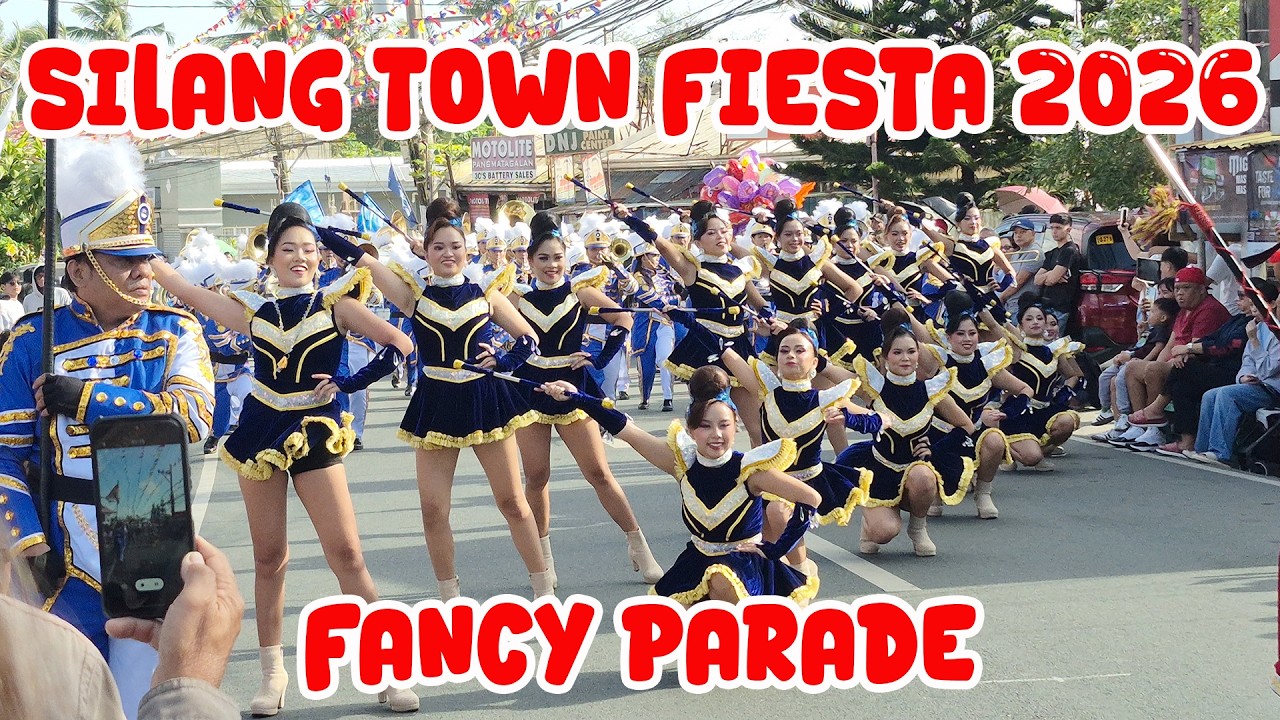 SILANG CAVITE TOWN FIESTA 2026 - Marching Band Fancy Street Parade