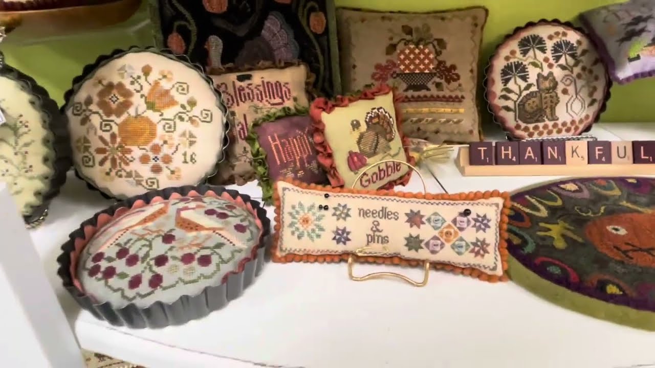 Store Tour of Shepherd’s Needle - Wonderful Cross Stitch Store in Little Rock, Arkansas