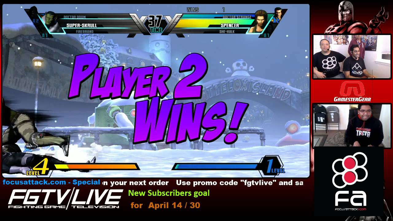 COMBOFIEND VS APOLOGYMAN UMVC3 Casuals