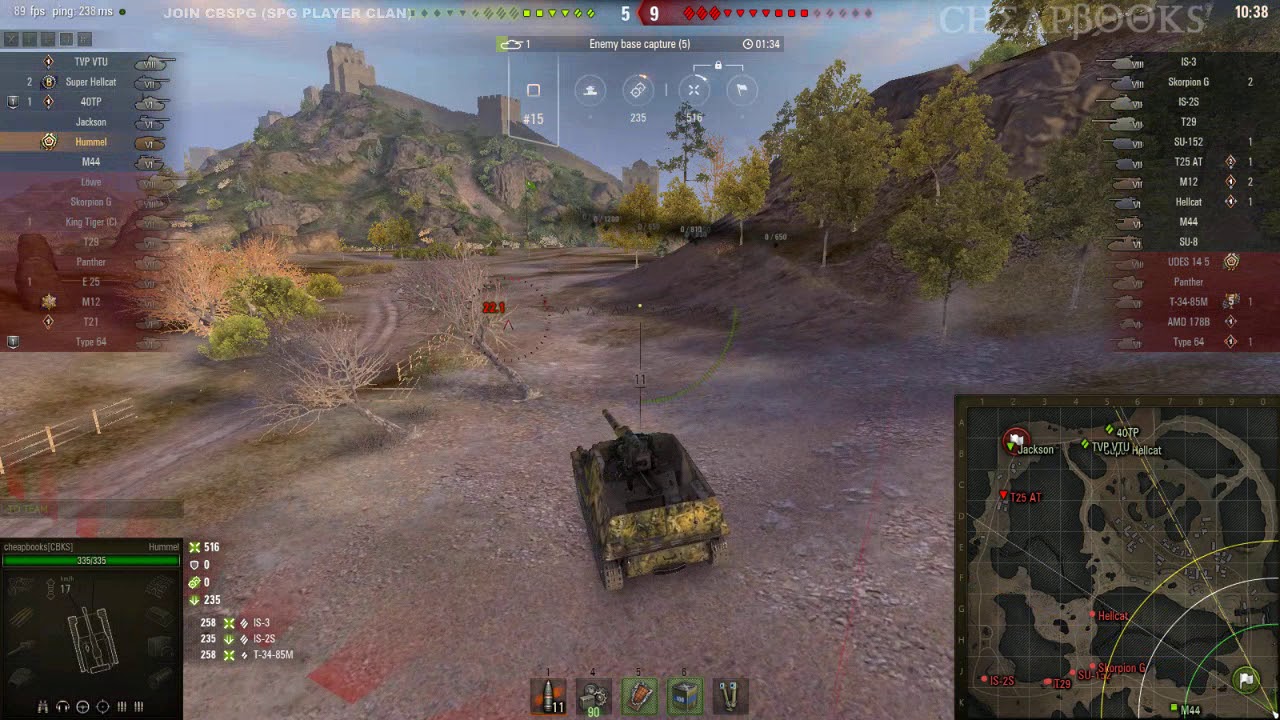 Hummel   850 Damage   Empires Border