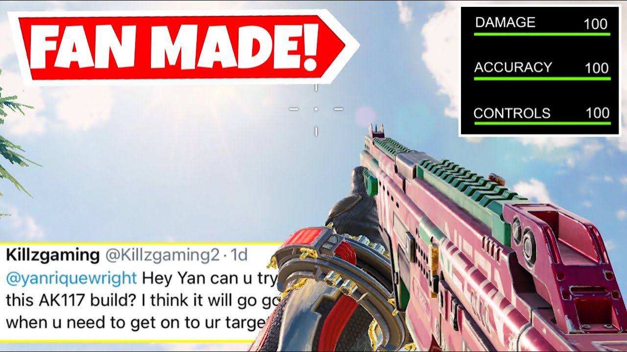 THIS FAN MADE AK117 LOADOUT SHREDS IN CALL OF DUTY MOBILE BATTLE ROYALE!