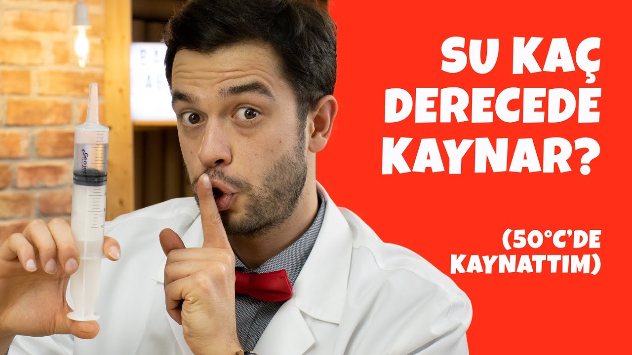 Su Kaç Derecede Kaynar? 50°C’de Kaynattım (Evde Deneyin)