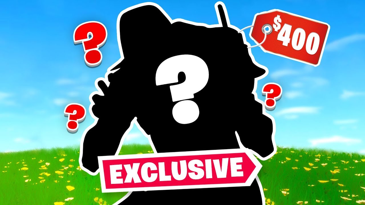 So I Paid $400 For A *NEW* RARE Fortnite Skin...
