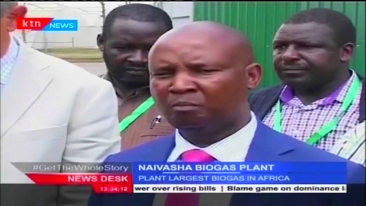 Largest biogas power plant in the African Continent opened in Naivasha