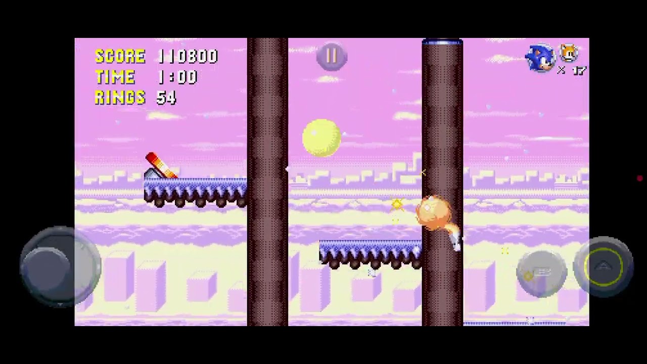 Sonic triple trouble 16-BIT Egg zeppelin and robotnick winter(only one act)