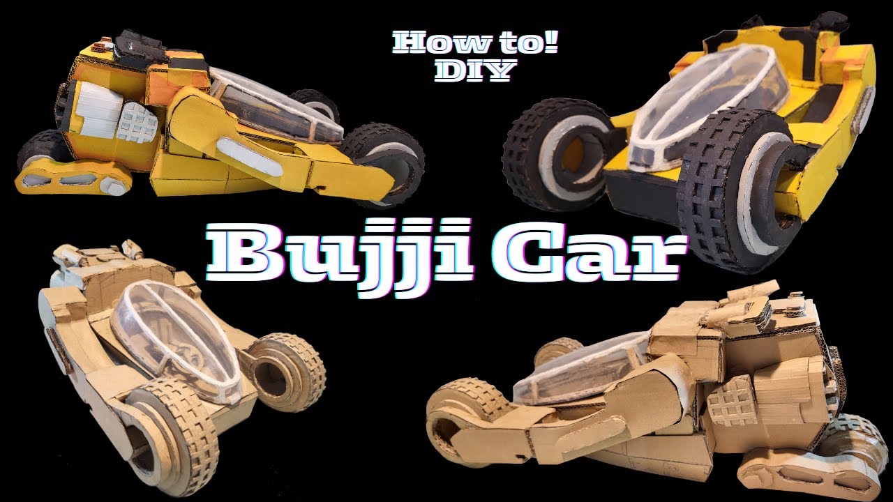 Epic DIY: How to Make the Bujji Car from Kalki 2898 AD Using Cardboard | Full DIY Tutorial