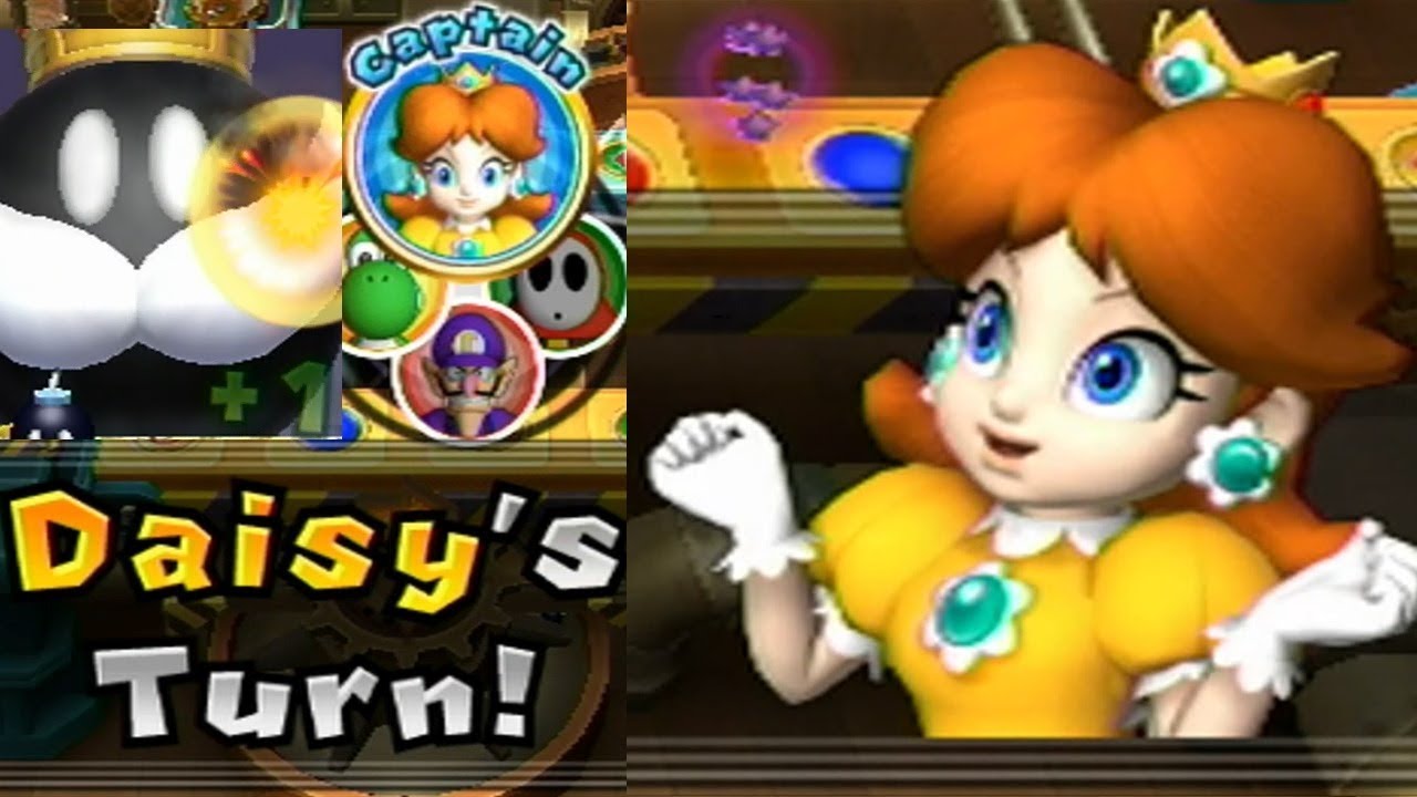 Mario Party 9◆Solo Mode #101 Daisy◆Bob omb Factory
