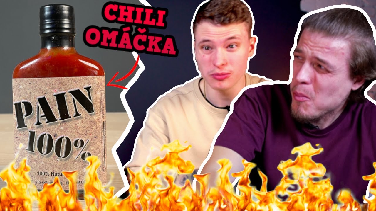 Extrémne Chili Omáčky -  PAIN 100% ! w/ Selassie