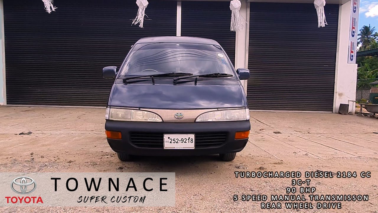 Toyota Townace Super Custom Cinematic Walk-through with POV drive and Startup+Engine/Exhaust notes