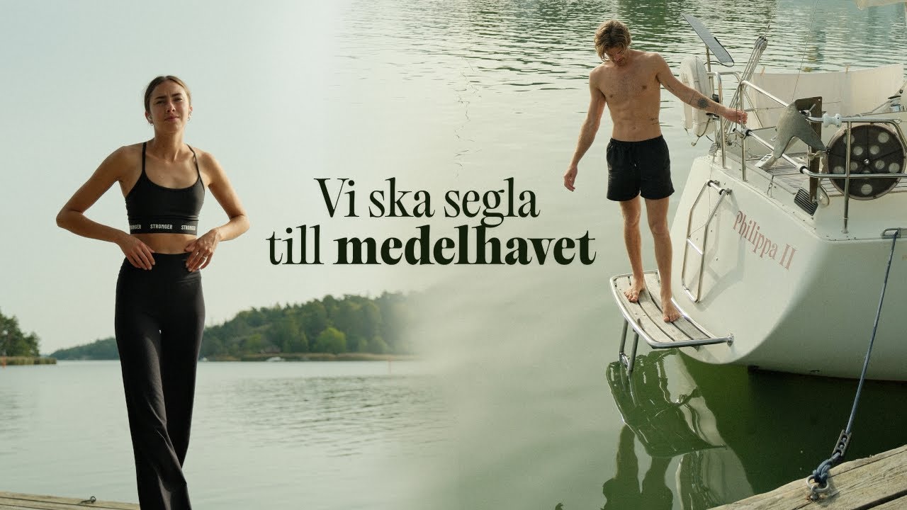 Vårt flytande hem ska ta oss till Medelhavet!