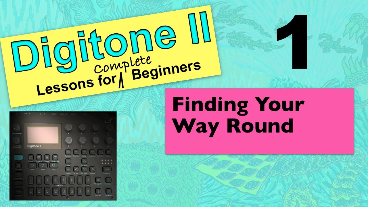 Elektron Digitone II &mdash; Уроки для начинающих. Видео 1 &mdash; Как ориентироваться