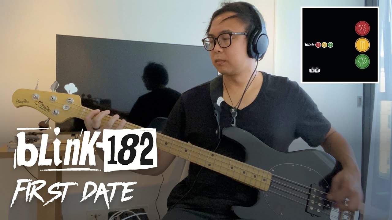 Blink-182 - First date | Bass Cover (with alternate bridge) ☕️ 📅