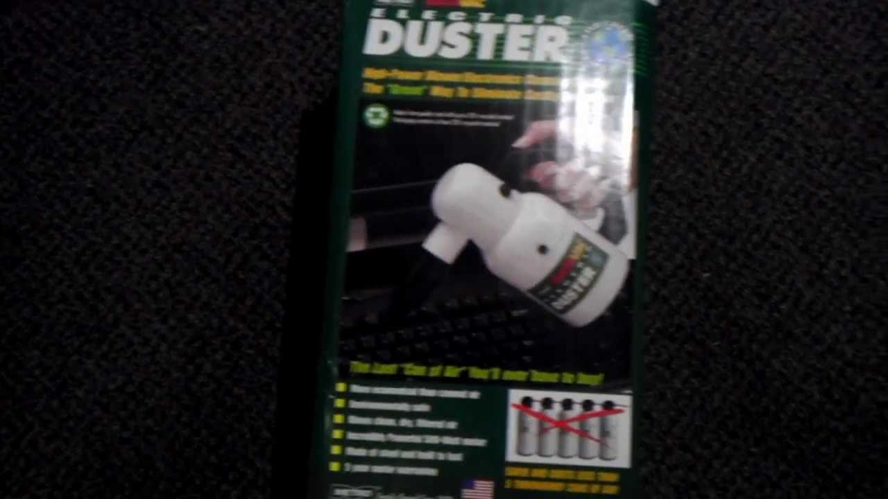 Metro Datavac Electric Duster Unboxing