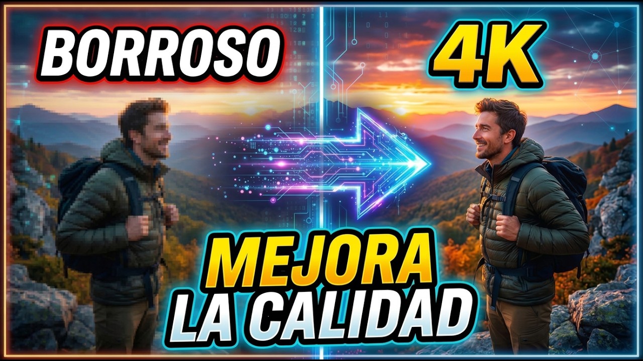 👉 Cómo Mejorar la Calidad de un Video con IA (Tutorial 2026)