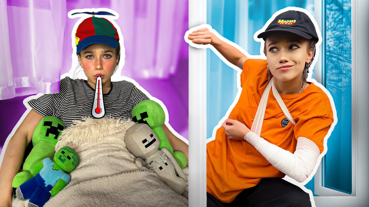 Dziecko nie idzie do szkoły i zostaje w domu - TYPY PRZEZIĘBIONYCH 🤒 𝗞𝘁ó𝗿𝘆𝗺 𝘁𝘆𝗽𝗲𝗺 𝗷𝗲𝘀𝘁𝗲ś?