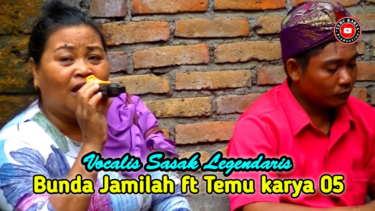 Bunda Jamilah sang vocalis Sasak legendaris menyumbangkan suara emasnya di TEMU KARYA 05
