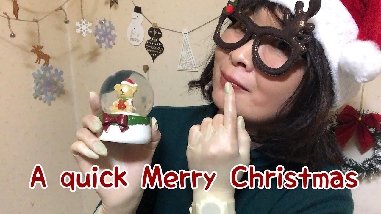 【  gloves asmr】Merry Christmas a little early 🎄🎅🎁