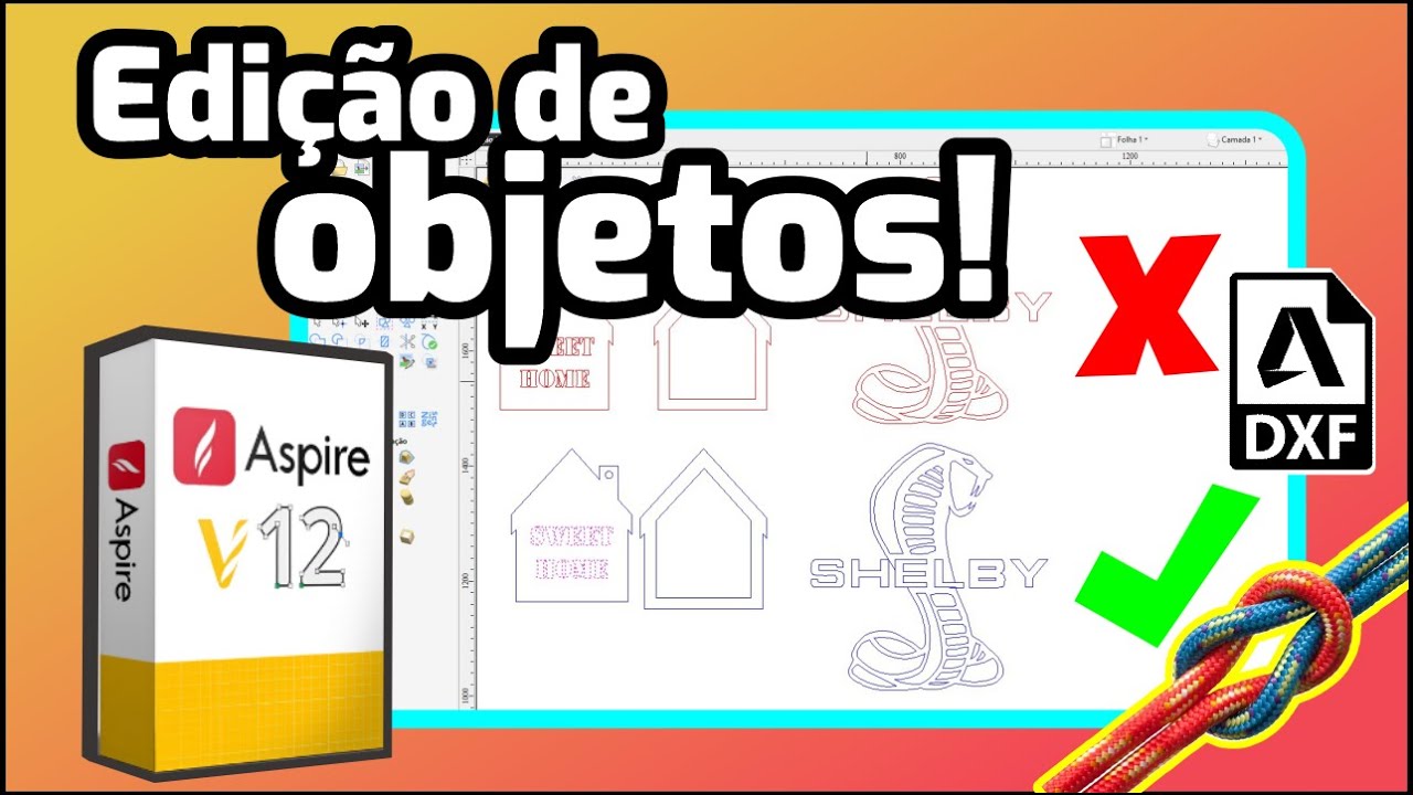 Como Editar Nós e Corrigir Vetores | Tutorial Aspire 12