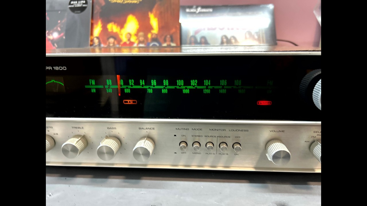 O Rei do Som - Receiver Polyvox PR-1800