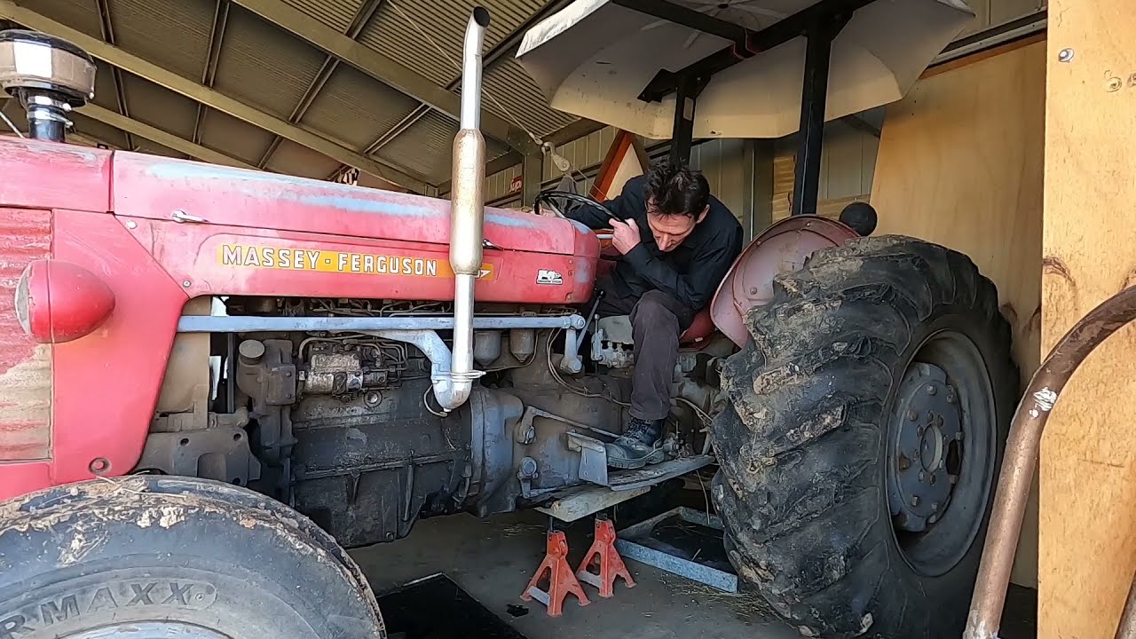 Removal process to get to the clutch on a 1958 Massey Ferguson 65 MK1
