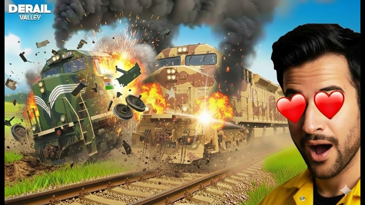 Worst CRASHES in Derail Valley | #derailvalley