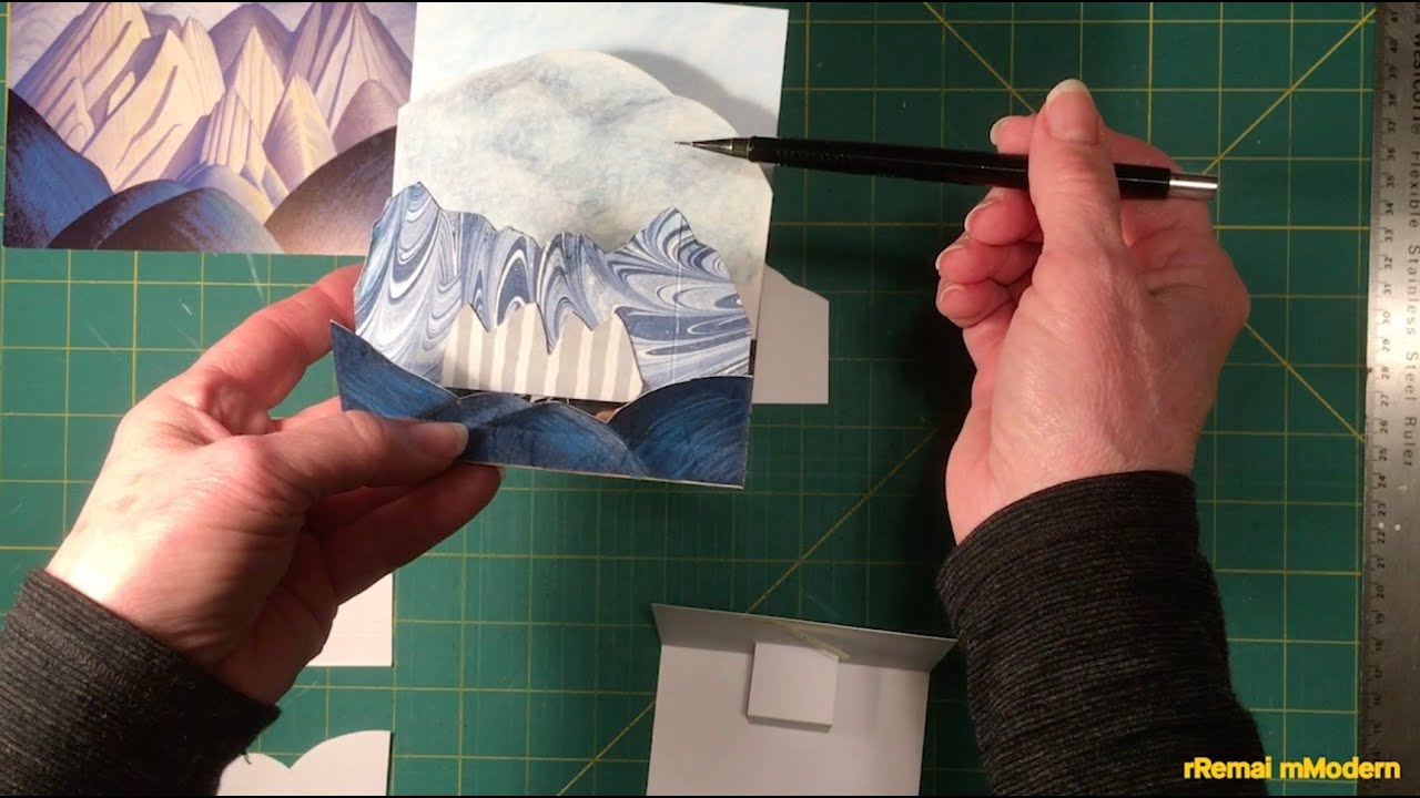 Pop-Up Card Activity Instructions - Lawren Harris Untitled (mountains near Jasper)